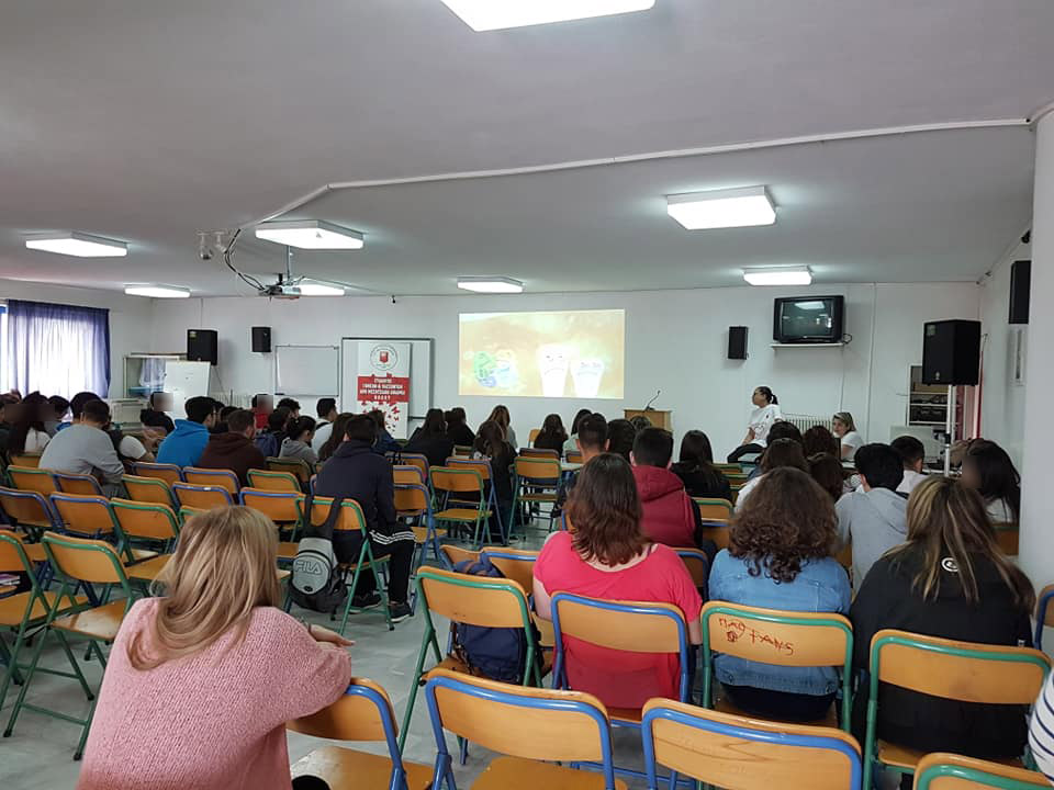 Ενημερωτική ομιλία στο 3ο ΕΠΑΛ Βόλου