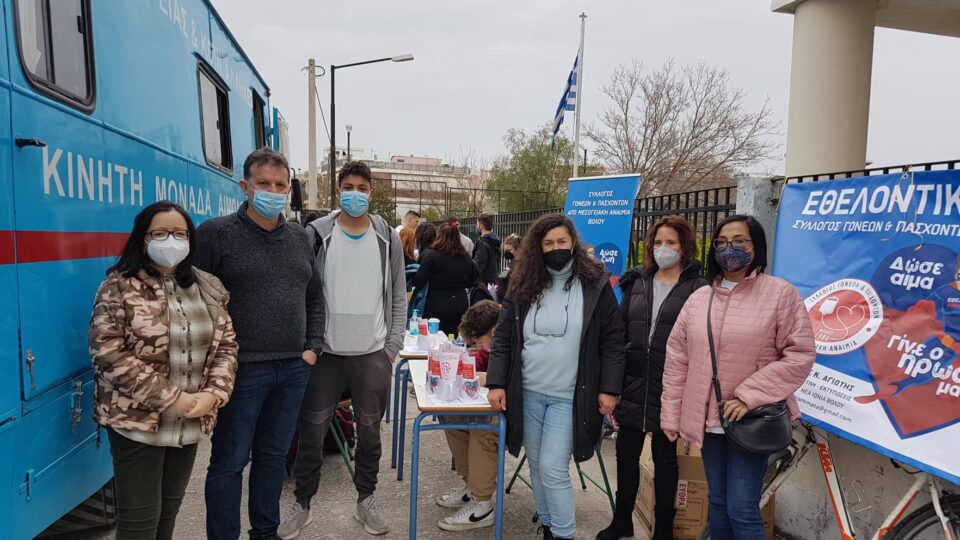 Συγκέντρωση 37 μονάδων αίματος σε εθελοντική αιμοδοσία σε 3ο ΕΠΑΛ και 7ο ΓΕΛ Βόλου