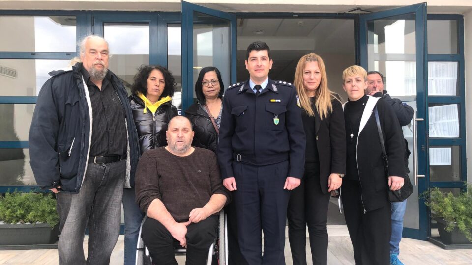 Συνάντηση γνωριμίας με το νέο Διοικητή της Τροχαίας κ. Στυλιανό Βαρβάρη και εκπροσώπους Συλλόγων ΑμεΑ