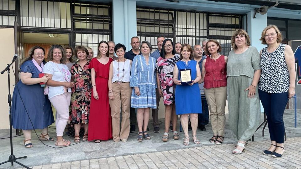 Βραβεύσεις Σχολείων - 1ο Πειραματικό Λύκειο Νέα Ιωνίας