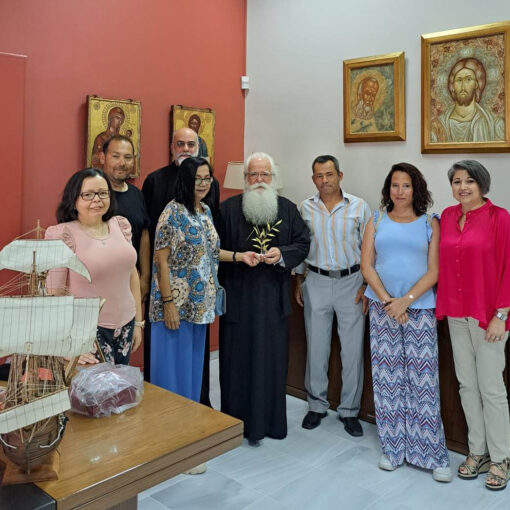 Επίσκεψη του Δ.Σ. του Συλλόγου Θαλασσαιμίας Ν. Μαγνησίας στον Σεβασμιότατο Μητροπολίτη Δημητριάδος και Αλμυρού κ.κ. Ιγνάτιο