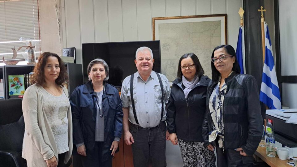 Συνάντηση με το Διευθυντή της Διεύθυνσης Δευτεροβάθμιας Εκπαίδευσης Μαγνησίας Δρ Σωκράτη Σαβελίδη - Οκτώβριος 2024