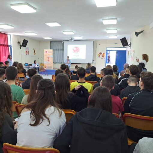 Ενημέρωση μαθητών/μαθητριών του 7ου Γενικού Λύκειου Βόλου από το Σύλλογο Θαλασσαιμίας Νομού Μαγνησίας - 2025