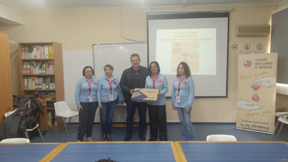Ενημερωτική επίσκεψη στο 2o Γενικό Λύκειο Νέας Ιωνίας - Ευχαριστήριο