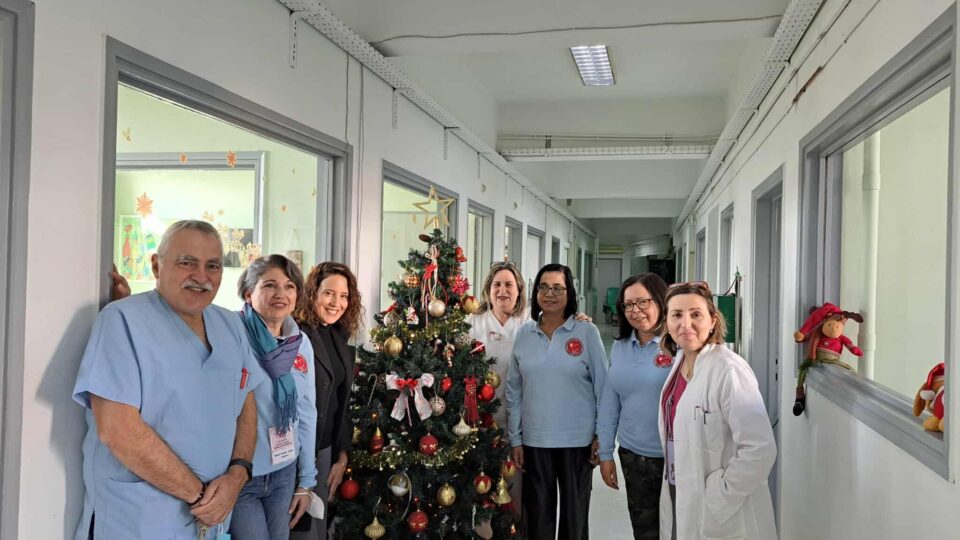 Συνάντηση με τον Διοικητή, τον Διευθυντή της Ν.Υ. Αιμοδοσίας και την Προϊσταμένη της  Μ.Μ.Α. του Γ. Ν.Βόλου